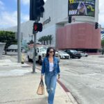 Anushka Sen Instagram - Denim days in LA 🇺🇸☀️ Los Angeles, California