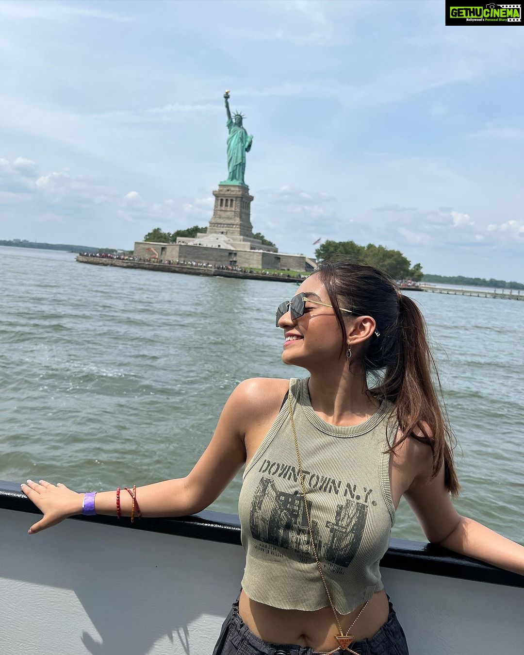 Anushka Sen Instagram - πΊπΈπ«Άπ€©π€ππ½ Statue Of Liberty, Liberty Island, New York City
