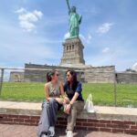 Anushka Sen Instagram – πΊπΈπ«Άπ€©π€ππ½ Statue Of Liberty, Liberty Island, New York City