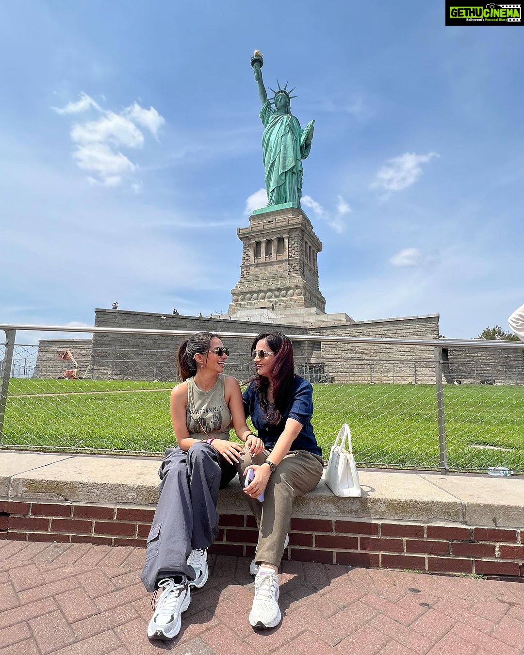 Anushka Sen Instagram - πΊπΈπ«Άπ€©π€ππ½ Statue Of Liberty, Liberty Island, New York City