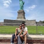 Anushka Sen Instagram – πΊπΈπ«Άπ€©π€ππ½ Statue Of Liberty, Liberty Island, New York City
