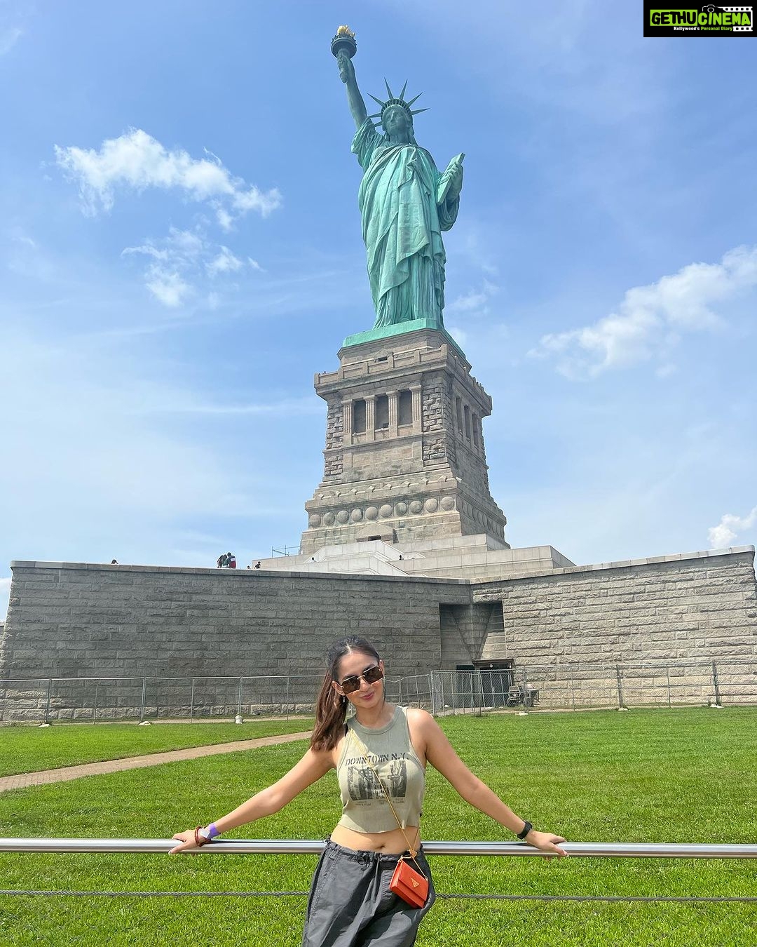 Anushka Sen Instagram - πΊπΈπ«Άπ€©π€ππ½ Statue Of Liberty, Liberty Island, New York City