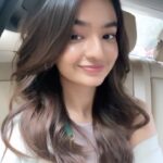 Anushka Sen Instagram – new hair 😚🤍