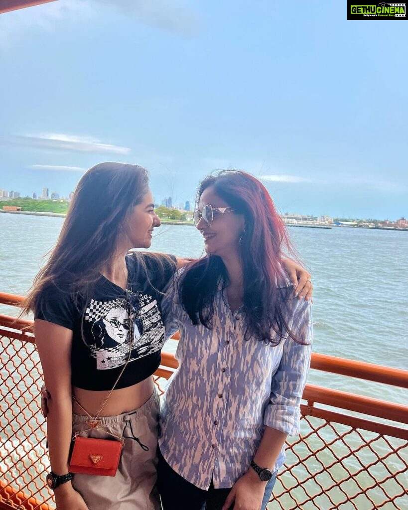 Anushka Sen Instagram - Happy Birthday to my beautiful mom! I love you so much, you are my sister, I’m so blessed to have you in my life. Thank you for being my inspiration always. I really look up to you mumma! Thank you for being the no.1 therapist, who always has my back, no matter what. My k drama watching partner, making fun of dad together, travelling the world, and so much more with you is just so special. Wish you lots of happiness. I love you so much🫂🧿