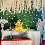 Anusmriti Sarkar Instagram - Ganpati Bappa Morya 💕🙏🧿 #ganpati #celebration #thankyou #god #blessed #gratitude #love #as #anusmritisarkar #anusmriti