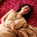 Anusmriti Sarkar Instagram – Sometimes it’s ok to feel lost in your own world ✨🧿🧿

Brand-  @aashirwad.jewels 
📸 @pradhumna.sharma @ravipahujaphotography54 
Style – @stylethesapien 
MUA- @itoria_makeup_hairdesigns 
Outfit- @ashfaqueahmaddesignstudio 

#jewellery #picoftheday #shooting #weekend #friday #picture #as #anusmriti #anusmritisarkar #rose #petals
