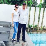 Anusmriti Sarkar Instagram - Happy birthday to you Dad . Thank you for being the best Dad . I love you 💕✨🧿🧿 #happybirthday #fatherdaughter #love #dad #bestdad #father #celebration #party #as #anusmriti #anusmritisarkar