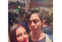 Anusmriti Sarkar Instagram - About last night ✨💕🧿🧿 @___aryan___ #blurry #pic #aboutlastnight #saturdayvibes #weekend #vibes #aryankhan #anusmriti #anusmritisarkar #as #party Taj Lands End, Mumbai