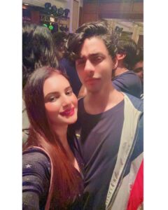Anusmriti Sarkar Instagram - About last night ✨💕🧿🧿 @___aryan___ #blurry #pic #aboutlastnight #saturdayvibes #weekend #vibes #aryankhan #anusmriti #anusmritisarkar #as #party Taj Lands End, Mumbai