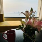Anusmriti Sarkar Instagram - Obsessing with coffee n too comfy with my robe 💕☕️🧿🧿 #sunkissed #coffee #view #beautiful #vibes #robe #white #coffeeaddict #caffeine #weekend #sunday #as #anusmriti #anusmritisarkar #picoftheday