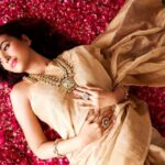 Anusmriti Sarkar Instagram – Sometimes it’s ok to feel lost in your own world ✨🧿🧿

Brand-  @aashirwad.jewels 
📸 @pradhumna.sharma @ravipahujaphotography54 
Style – @stylethesapien 
MUA- @itoria_makeup_hairdesigns 
Outfit- @ashfaqueahmaddesignstudio 

#jewellery #picoftheday #shooting #weekend #friday #picture #as #anusmriti #anusmritisarkar #rose #petals