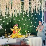 Anusmriti Sarkar Instagram - Ganpati Bappa Morya 💕🙏🧿 #ganpati #celebration #thankyou #god #blessed #gratitude #love #as #anusmritisarkar #anusmriti