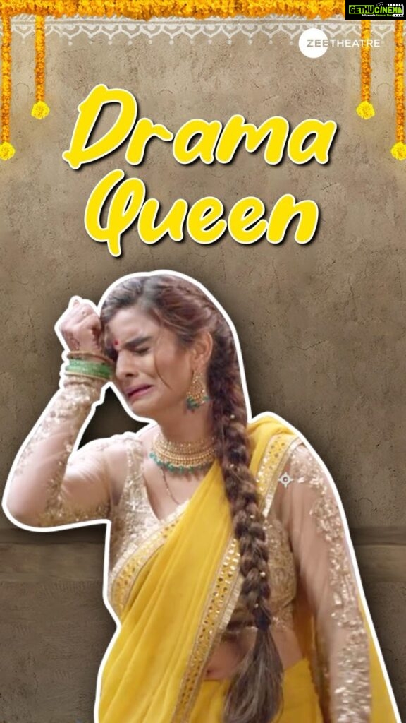 Anveshi Jain Instagram - Miliye humari Drama Queen se! ​South Special Theatre | Gudiya Ki Shaadi on 9th September at 2 pm & 8 pm now available in Hindi, Kannada & Telugu. ​ #AirtelTheatre Ch. No.191 ​ #DishTVRangmanchActive Ch. No. 356 ​ #d2hRangmanchActive Ch. No.306 ​ #Hindi #Kannada #Telugu #AvailableNowInKannadaAndTelugu #SouthSpecialTheatre #SouthDubbed #SouthSpecialTeleplays #ZeeTheatre #LanguageOfYourChoice ​