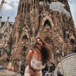 Anveshi Jain Instagram - La Sagrada Família , Barcelona is beautiful but still incomplete! The estimated year of completion is 2026, marking the 100th year of Gaudi’s death. When completed in 2026, Sagrada Familia would have taken ten times longer than the Great pyramids, 123 years more than the Taj Mahal, and 50 years more than the Great Wall of China to be constructed. La Sagrada Família, Barcelona