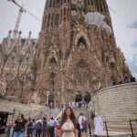 Anveshi Jain Instagram - La Sagrada Família , Barcelona is beautiful but still incomplete! The estimated year of completion is 2026, marking the 100th year of Gaudi’s death. When completed in 2026, Sagrada Familia would have taken ten times longer than the Great pyramids, 123 years more than the Taj Mahal, and 50 years more than the Great Wall of China to be constructed. La Sagrada Família, Barcelona
