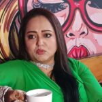 Aparajita Auddy Instagram - Candid🩷🩵 Actress Aparajita Auddy coming up again in chini 2🩷🩵 Soul - the Sky Lounge