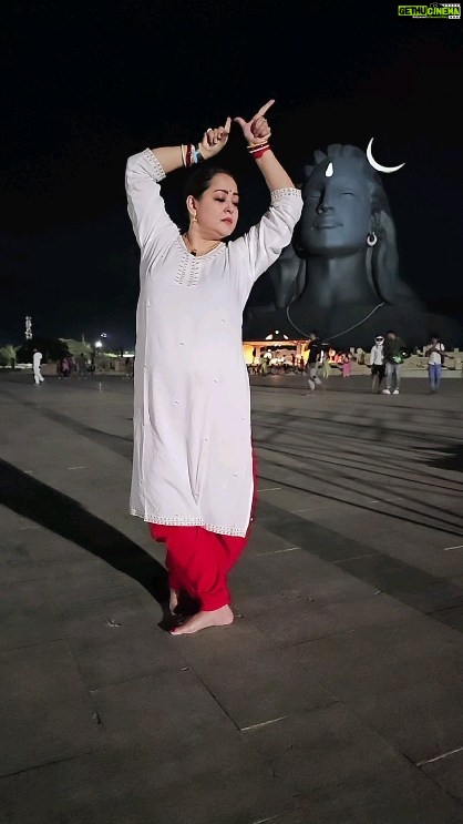 Aparajita Auddy Instagram - The greatest power in existence is Shiva. Shiva means nothingness. Nothingness, the very basis of Everything.” – Sadhguru #dancer #dance #shiva #isha #ishafoundation #adiyogi #sadhguru #spiritual #feelgood #viralvideos