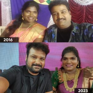 Aranthangi Nisha Instagram - அன்றும்... இன்றும்... என்றும்... 😍 . @aranthainisha . #chuttiaravind #Aravindparameswaran #aranthainisha #kpynisha #thambigal #fun #blacksheeptamil #bsvalueapp