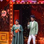 Aranthangi Nisha Instagram - Kpy champiyan show semma vibe siddharth.... Today 1.30 marakama parunga makkale... Costume @andy_k_studio jwellery @new_ideas_fashions @bjbala_kpy director @director_thomson_vijaytv