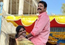 Aranthangi Nisha Instagram - வாழ்வில் என்னை உயர்த்தியவனுக்கு காதலர் தின வாழ்த்துக்கள் love u tangameeeee