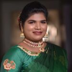 Aranthangi Nisha Instagram - Mua @makeover_by_miga Photography @rx_naren_bees Videography @nithinographer Hairdo @akila_hairstylist Jewellery @new_ideas_fashions Flower @bloombridalflowers