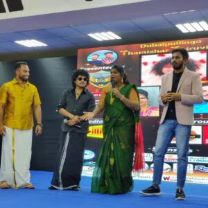 Aranthangi Nisha Instagram - இன்றைய நிகழ்ச்சி பொங்கல் விழா துபாயில், எங்களை பெருமைப்படுத்திய துபாய் மக்களுக்கு நன்றி உங்கள் அன்பு எங்களை அடுத்த உயரத்திற்கு எடுத்துச் செல்லும் துபாய் மக்களே நன்றி நன்றி நன்றி @kuraishi_the_entertainer @vijaytvpugazh