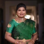 Aranthangi Nisha Instagram - Mua @makeover_by_miga Photography @rx_naren_bees Videography @nithinographer Hairdo @akila_hairstylist Jewellery @new_ideas_fashions Flower @bloombridalflowers