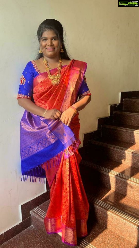 Aranthangi Nisha Instagram - Beautiful saree and blouse @niaa_boutique @niaa_sarees Thank u sister