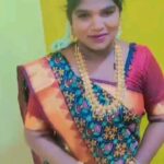 Aranthangi Nisha Instagram - Bridal set Ad stone Necklace Jk_bridalmakeover_and_mehendi beautiful saree @lakshmiboutique2021
