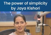Archana Instagram - Wise words by @iamjayakishori Ji 💯❤ . . . #jayakishori #jayakishoriji #jayakishoriofficial #jayakishorifans #simplelife #simplicity #radiocityentertainment