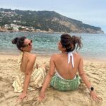 Archana Instagram - ThaNx @karishmavelaninagpal for these memorable moments 💜💯🧿💥 . . . #girls #beach #chill #coast #costabrava #begur #spain #waterbaby #beachbums #socool #laughs #lol Hotel Aiguablava. Begur