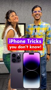 Archana Instagram - Some cool iphone hacks with the coolest @dhananjay_tech #tech #iphonehack #hacks #phonehacks #mobile #archana #radiocitymumbai #iphone15 #latestiphone