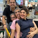Archana Instagram - The Panias’ for #chachee ji 💥🩷☄️🧿💯🫶🥲🥹 #family