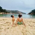 Archana Instagram - ThaNx @karishmavelaninagpal for these memorable moments 💜💯🧿💥 . . . #girls #beach #chill #coast #costabrava #begur #spain #waterbaby #beachbums #socool #laughs #lol Hotel Aiguablava. Begur