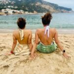 Archana Instagram - ThaNx @karishmavelaninagpal for these memorable moments 💜💯🧿💥 . . . #girls #beach #chill #coast #costabrava #begur #spain #waterbaby #beachbums #socool #laughs #lol Hotel Aiguablava. Begur
