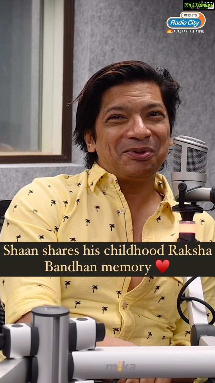 Archana Instagram - We were delighted to have @singer_shaan at our studios today where he shared his Bachpan ki Raksha Bandhan ki Yaadein with @archanaapania 😍♥️ . . . #rakshabandhan #rakshabandhanspecial #rakshabandhanmemories❤️ #shaan #singer #starring #radiocityentertainment #RadioCity
