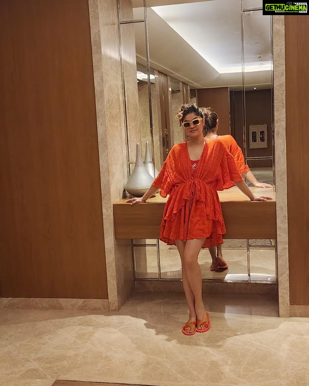 Archana Instagram - #red #rules Get me a #pool to cool :D Conrad Pune
