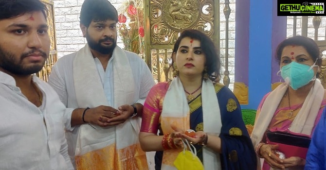 Archana Shastry Instagram - Adbhutamaina darshanam 🙏🏻@srimahankaleshwaratemple today for bonnalu #bonnalu