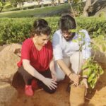 Archana Shastry Instagram - #greenindiachallenge An initiative by @mpsantoshtrs and we all should take this forward .