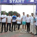 Archana Shastry Instagram - On the of 13th oct “world sight day” #worldsightday it was my complete honour to be the guest and to flag off the event ....... “Walk , run , cycle” and spread the awareness about our vision #loveyourvision #takecareofyoureyes This cause and event was an honest initiative done by @saijyothieyehospital @envisionlasik @dr.advaith . I Would also like to applaud their services offered towards @devnarfoundationfortheblind and taking care of these children 🙌🏻🙏🏻