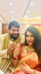 Archana Shastry Instagram - 3rd oct 2019 when we got engaged ❤️and when our new journey started 🧿...... moving into our glorious togetherness ❤️...... our  journey goes on.......