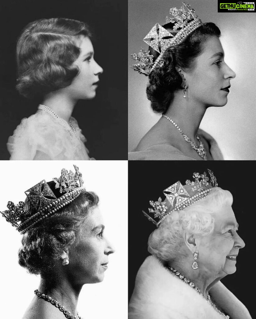 Archana Vijaya Instagram - The embodiment of a QUEEN and a strong, resilient WOMAN who stood the test of time, literally . ♥ No matter who you are or wherever you are, you have to respect that . 👸🏼 RIP #queenelizabeth .