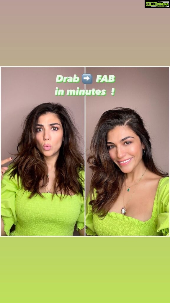 Archana Vijaya Instagram - Good girls or bad girls, we all deserve great hair !!!! 😉😁💚 Re-engineered new Dyson Airwrap Multistyler is now available in india and I couldn’t be happier! It comes with a flyaway attachment and and now with new barrels which curl in both directions ,isn’t that just fabulous! No extreme heat and with increased control,check it out on dyson.in! @dyson_india #DysonIndia #DysonAirwrap #DysonMultistyler #Dysonhair