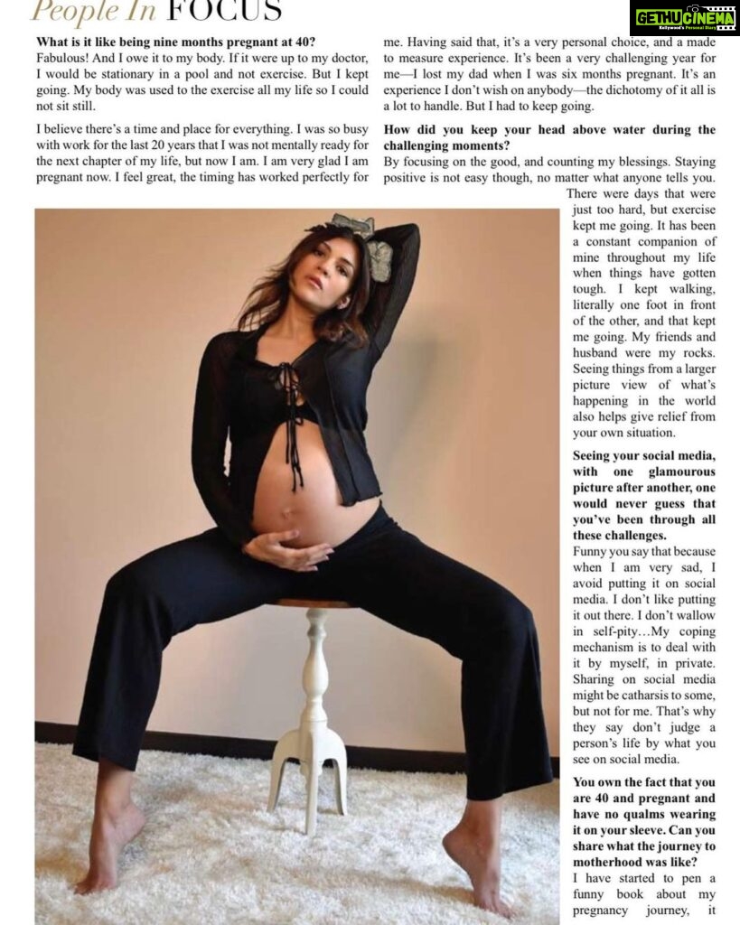 Archana Vijaya Instagram - Don’t be afraid . 😊 Thank you @youandimag and @kirloskar for sharing a part of my supposedly “geriatric” pregnancy journey with you all ! 😉😝 It certainly was trying, heart wrenching, beautiful and hilarious all at the same time ! 😆💯 I have been penning or shall I say typing my thoughts and story in the last nine months…. More on that later ! For now, hope you enjoy this read and it inspires women everywhere to not be afraid, follow your heart, and keep walking. Upwards and onwards folks. 😊♥ Photography - @goldenblush