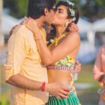 Archana Vijaya Instagram - My dearest darling husband, Life is like a box of chocolates, you never know what you gonna get, but with you next to me even the darkest of days feel a little better, so I don’t need to fret ! 😊 Happy happy birthday ! 🎈Here’s wishing you a fabulous year, full of love, happiness, diapers and sleepless nights ( of a different kind !! ) 😃😃😃 I love you more than you will ever know ! 😘♥️🎂🎈