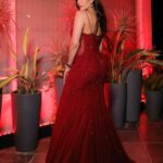Archana Vijaya Instagram - Did someone say it’s the weekend ?!! 💃🏽😜💥 Definitely not in a gown at the moment, but always love being in one ! 😄😄😄 Outfit - @rohitgandhirahulkhanna Makeup - @makeupbyniharikamukim Hair - @rajchauhan_hairstylist Photography - @lakshay.dargan