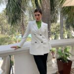 Archana Vijaya Instagram - In beautiful Lucknow for @eo_up , and channelling business vibes, not weekend vibes ! 😝😃 Hotel TAJ, Lucknow