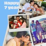 Archana Vijaya Instagram - Always counting our blessings, always looking at the glass half full . That’s us . 😊 Not an ideal anniversary, as I am not with you, but that’s the essence of a worthwhile relationship, to be there for each other no matter what, and I’d like to believe we have each other’s back when needed, amongst everything else, love, passion, adventure, annoyance etc etc ! 😁😁😁 Happy Anniversary to the love of my life, and my true partner in crime ! May we never have to pretend to be anything else but our true, authentic selves for each other….. be it good, bad or ugly . 😊 I love you so much . 💕