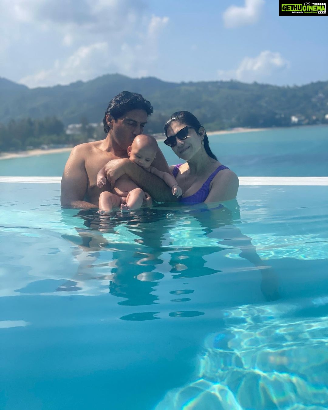 Archana Vijaya Instagram - Happiest birthday to the love of my life ! The man who makes everything better ! Thank you for being the most loving, kind and thoughtful boy . But, most importantly, thank you for keeping it real by being annoying as hell too sometimes ! 😜😂 And no matter what happens in our lives, I will always be grateful for what we created together- the greatest blessing of my life- our son. 😊 I love you. ♥️♥️♥️