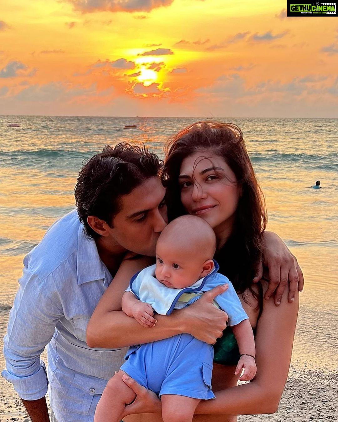 Archana Vijaya Instagram - Happiest birthday to the love of my life ! The man who makes everything better ! Thank you for being the most loving, kind and thoughtful boy . But, most importantly, thank you for keeping it real by being annoying as hell too sometimes ! 😜😂 And no matter what happens in our lives, I will always be grateful for what we created together- the greatest blessing of my life- our son. 😊 I love you. ♥️♥️♥️